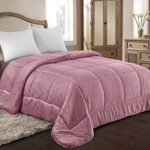 Κουβερτοπάπλωμα Μονό (160x220) AdamHome 812 Apple