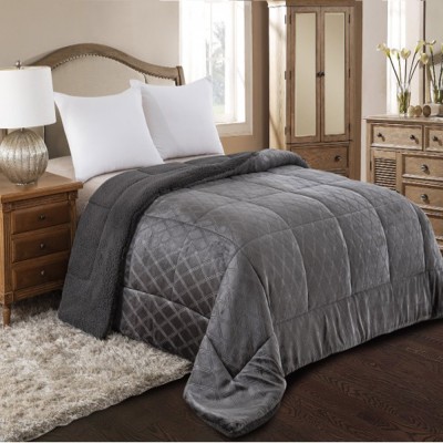 Κουβερτοπάπλωμα Υπέρδιπλο 220x240 AdamHome 820 Αnthracite