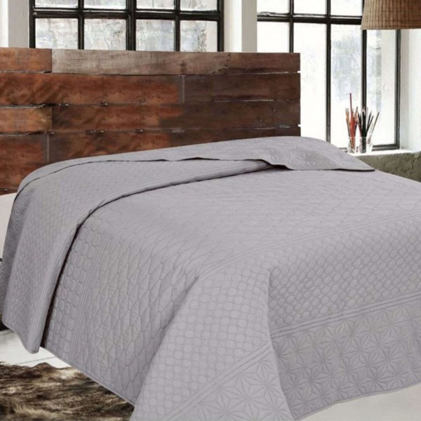 Κουβερλί Μονό 160x240 AdamHome Venus Grey Κουβερλί Μονό 160x240 AdamHome Venus Grey