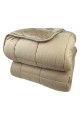 Κουβερτοπάπλωμα Υπέρδιπλο 220x240 Astron Beige