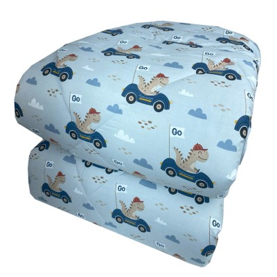 Πάπλωμα Ημίδιπλο Παιδικό Astron Italy Dino Driver