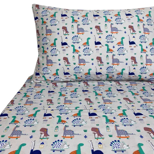 Σετ Σεντόνια Μονά 170x260 Astron Dino Skateboard