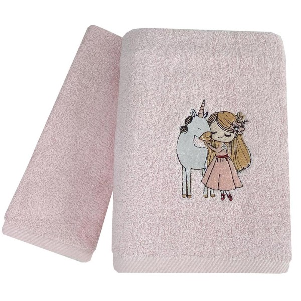 Πετσέτες σετ 2 τμχ Astron Little Girl