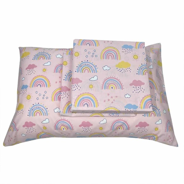 Σετ Σεντόνια Μονά 170x260 Astron Rainbow-Clouds