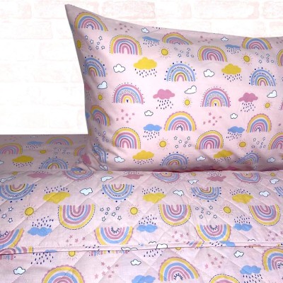 Σετ Σεντόνια Μονά 170x260 Astron Rainbow-Clouds