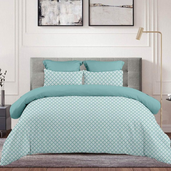 Σετ Σεντόνια Υπέρδιπλα 240x260 Astron Sienna Petrol