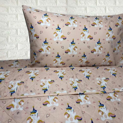 Σετ Σεντόνια Μονά 170x260 Astron Unicorn Donuts