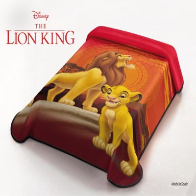 Κουβέρτα βελουτέ ημίδιπλη 160x220 Disney Lion King