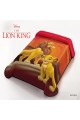 Κουβέρτα βελουτέ ημίδιπλη 160x220 Disney Lion King