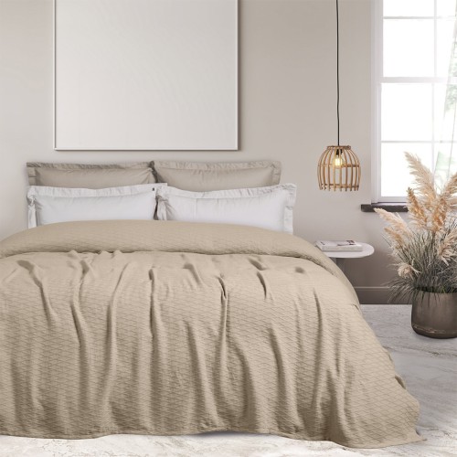 Κουβέρτα Πικέ Υπέρδιπλη (220x240) Das Home 0493