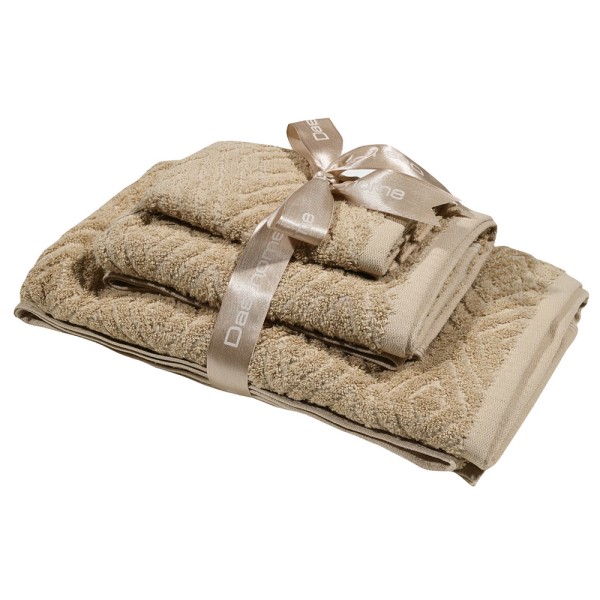 Πετσέτες μπάνιου 3 τμχ Das Home Best 0662