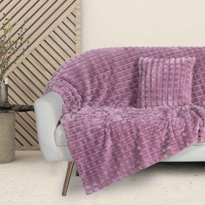 Κουβέρτα Καναπέ Fleece (130x170) Das Home 1358 Dusty Purple