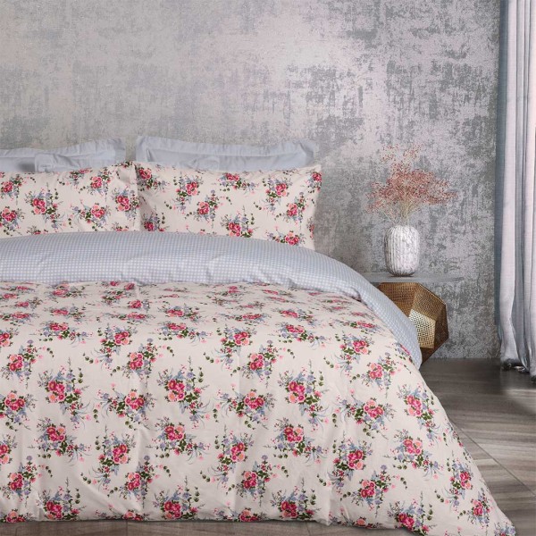 Σετ σεντόνια υπέρδιπλα 240x260 Das Home Happy Line 9647