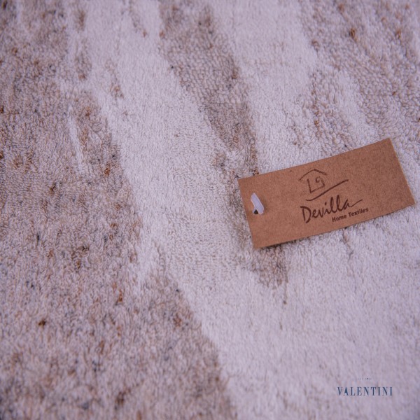 Πετσέτες μπάνιου 3 τμχ DEVILLA MATA BEIGE 26 70x140