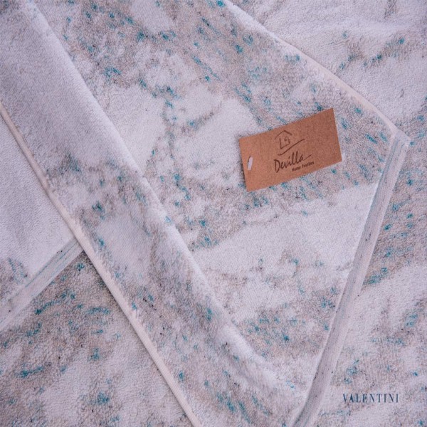 Πετσέτες μπάνιου 3 τμχ DEVILLA MATA GREEN 27 70x140