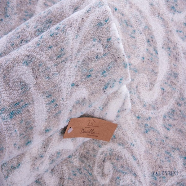 Πετσέτες μπάνιου 3 τμχ DEVILLA MATB GREEN 27 70x140