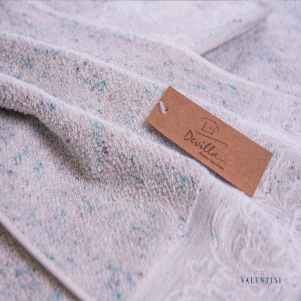 Πετσέτες μπάνιου 3 τμχ DEVILLA MATC GREEN 27 70x140