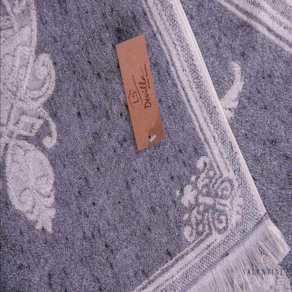 Πετσέτες μπάνιου 3 τμχ DEVILLA SRTD GREY 39 70x140