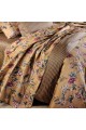 Σετ Σεντόνια Υπέρδιπλα Down Town Gold Flower 826 Σετ Σεντόνια Υπέρδιπλα Down Town Gold Flower 826