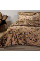 Σετ Σεντόνια Υπέρδιπλα Down Town Gold Flower 826 Σετ Σεντόνια Υπέρδιπλα Down Town Gold Flower 826