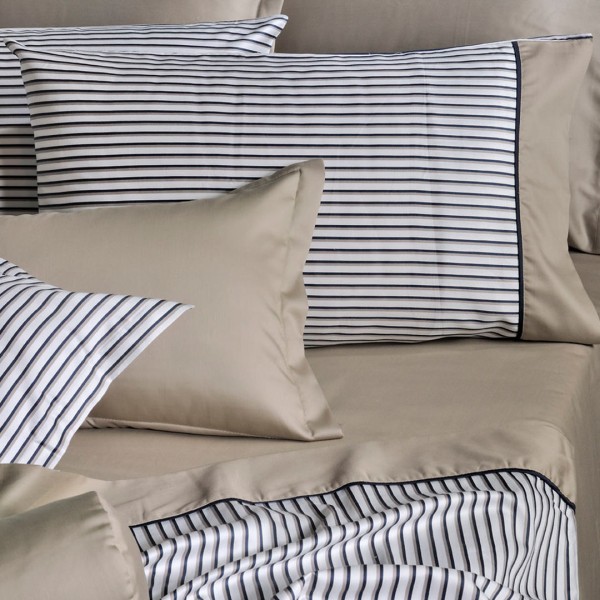 Σετ σεντόνια υπέρδιπλα 245x280 Down Town Oscar Beige 839