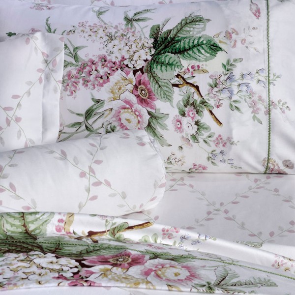 Σετ σεντόνια υπέρδιπλα 245x270 Down Town Bouquet Pink 849