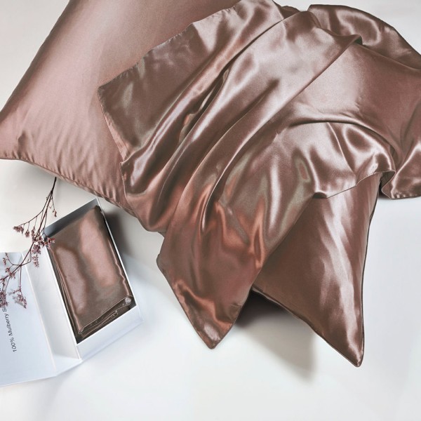 Μεταξωτή Μαξιλαροθήκη Φάκελος (50x76) Down Town Mulberry Silk Purple