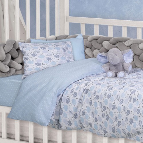 Σετ Σεντόνια Κούνιας Das Home Baby Fun Line 4806