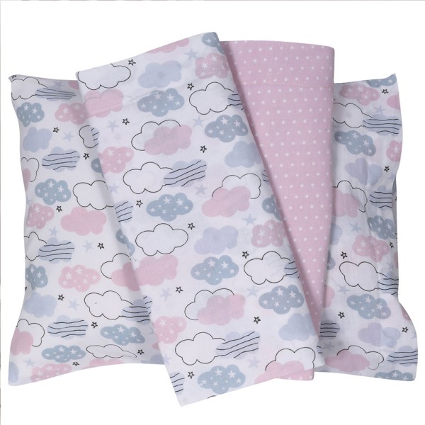 Σετ Σεντόνια Κούνιας Das Home Baby Fun Line 4807