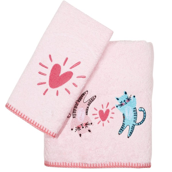 Πετσέτες σετ 2 τμχ Das Home 4854