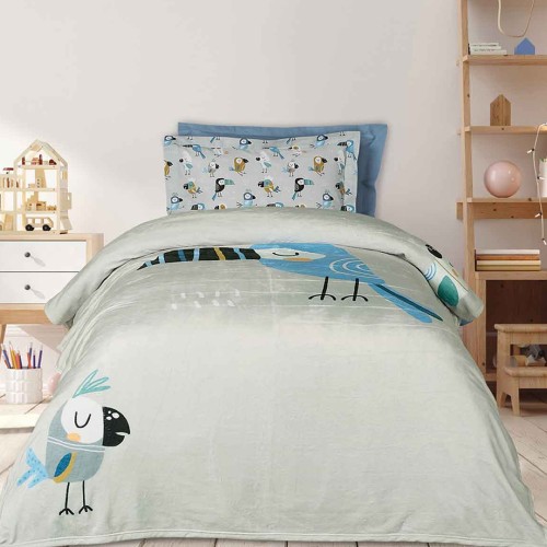 Κουβέρτα Fleece Μονή (160x220) Das Home Kids 4914