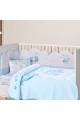 Σετ Σεντόνια Κούνιας Das Home Baby Fun Line 4918