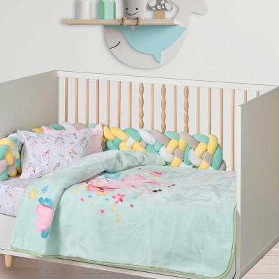 Κουβέρτα Βελουτέ Κούνιας (110x140) Das Home Velour 4919