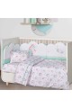 Σετ Σεντόνια Κούνιας Das Home Baby Fun Line 4919