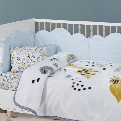 Κουβέρτα Βελουτέ Κούνιας (110x140) Das Home Baby 4977