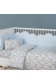 Σεντόνια Κούνιας (Σετ) Das Home Baby 4977