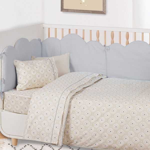 Σεντόνια Κούνιας (Σετ) Das Home Baby 4979