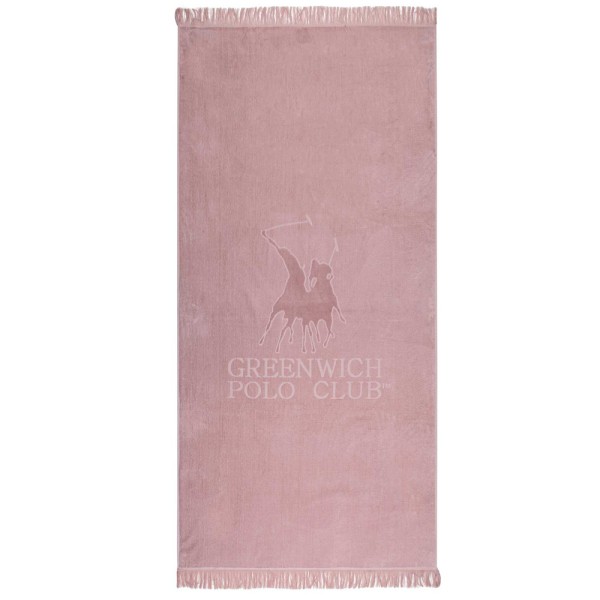 Πετσέτα Θαλάσσης (90x190) Greenwich Polo Club 3622 Pink