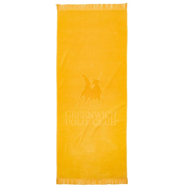 Πετσέτα Θαλάσσης (70x170) Greenwich Polo Club 3626 Yellow