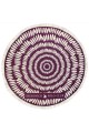Στρογγυλή Πετσέτα Θαλάσσης Microfiber (Φ150) Greenwich Polo Club 3687 Purple