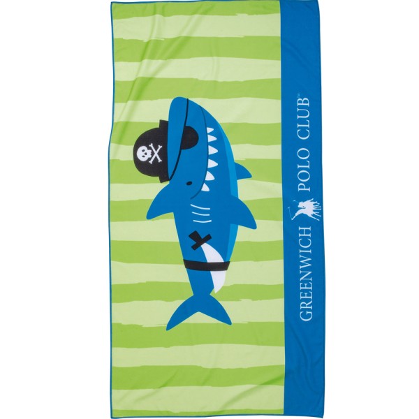 Παιδική Πετσέτα Θαλάσσης Microfiber (70x140) Greenwich Polo Club Junior 3760