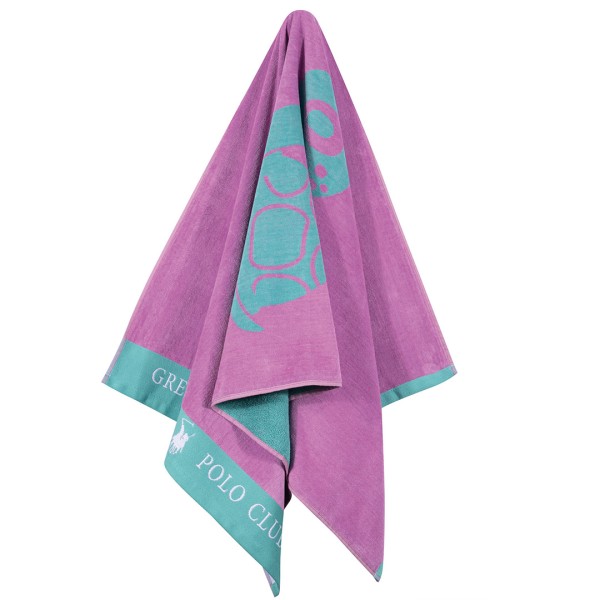 Παιδική Πετσέτα Θαλάσσης (70x140) Greenwich Polo Club Junior 3764 Pink