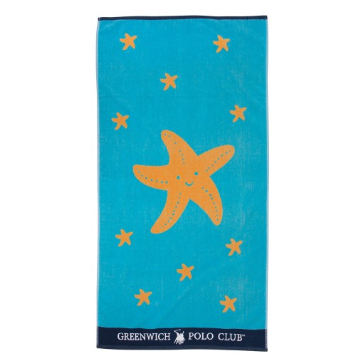 Παιδική Πετσέτα Θαλάσσης (70x140) Greenwich Polo Club Junior 3893