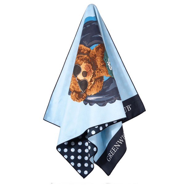 Παιδική Πετσέτα Θαλάσσης Microfiber (70x140) 2 Όψεων Greenwich Polo Club Junior 4043