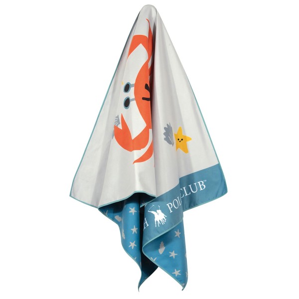 Παιδική Πετσέτα Θαλάσσης Microfiber (70x140) 2 Όψεων Greenwich Polo Club Junior 4080