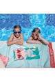 Παιδική Πετσέτα Θαλάσσης Microfiber (70x140) 2 Όψεων Greenwich Polo Club Junior 4081