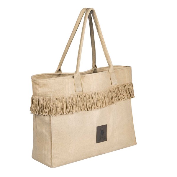 Τσάντα Θαλάσσης (46x36) Greenwich Polo Club Beach 4083 Beige