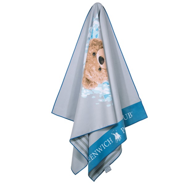 Παιδική Πετσέτα Θαλάσσης Microfiber 2 Όψεων (70x140) Greenwich Polo Club Junior 4179