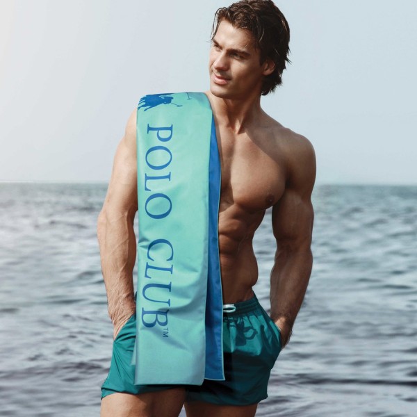 Πετσέτα Θαλάσσης Microfiber 2 Όψεων (80x170) Greenwich Polo Club Beach 5212