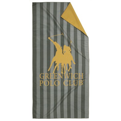 Πετσέτα Θαλάσσης Microfiber 2 Όψεων (80x170) Greenwich Polo Club Beach 5217